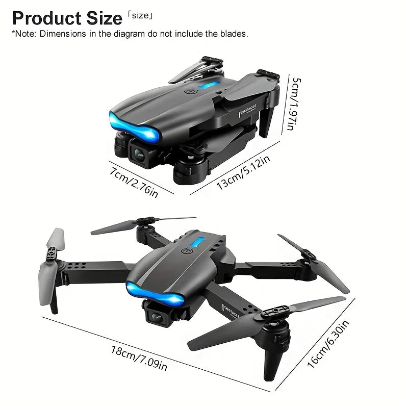 The Upgraded 2026 E99PRO MAX Drone Features Dual 8K Cameras, In-Screen Remote Control, Two Batteries, One-Key Return-to-Home, A Foldable Design, USB Charging, Wi-Fi Connectivity, and Flight Gaming Capabilities. This Drone Is Suitable for Beginners and Mak